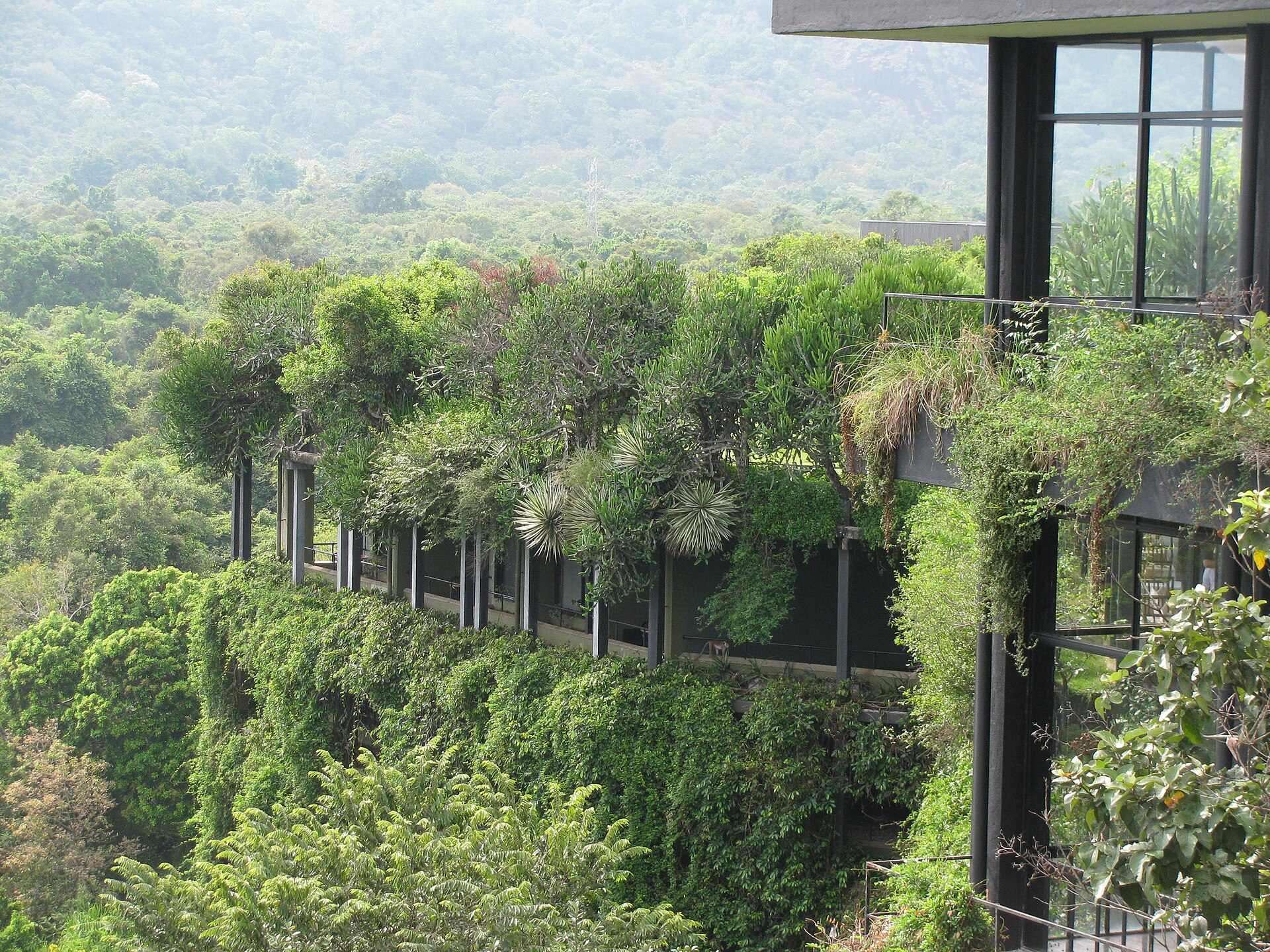 Heritance Kandalama built into the green landscape