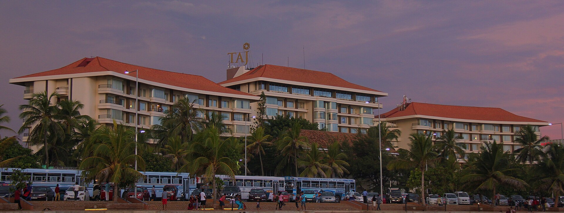Taj Samudra hotel in Colombo